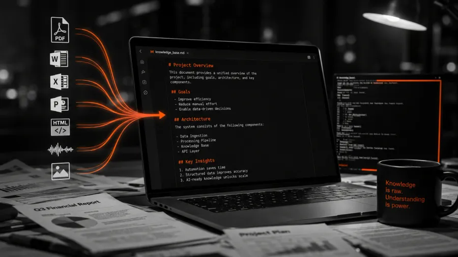 Microsoft MarkItDown - chuyển mọi định dạng sang Markdown